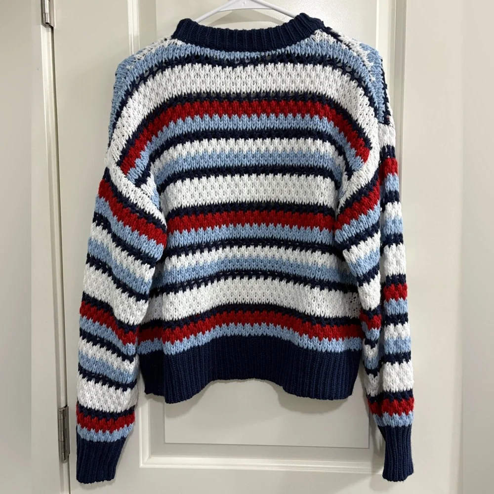 Vici Multicolor Striped Sweater